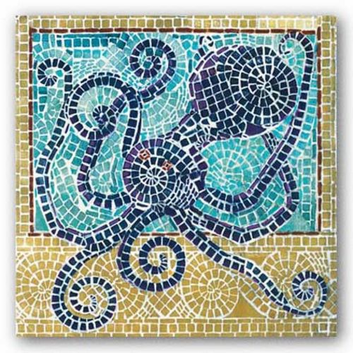 Mosaic Octopus by Susan Gillette