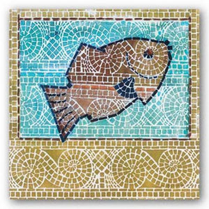 Mosaic Fish by Susan Gillette