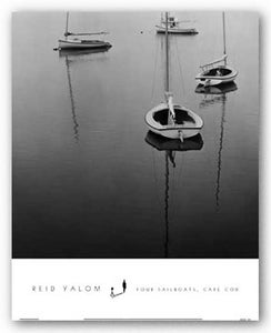 Four Sailboats, Cape Cod by Reid Yalom