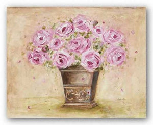 Classic Pink Roses by Antonette Bowman