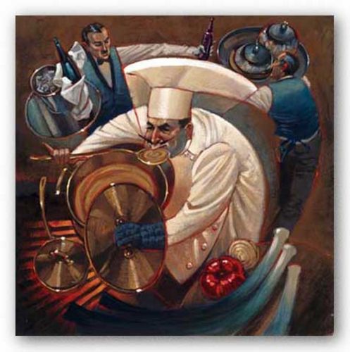 Chefs in Motion II by Dylan O'Connor