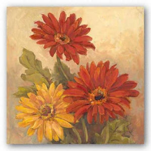 Gerber Daisies I by Barbara Mock