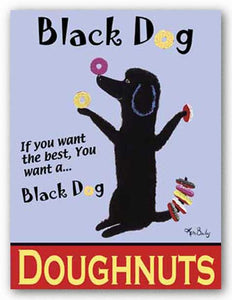 Black Dog Doughnuts by Ken Bailey
