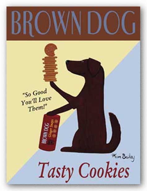 Brown Dog Cookies by Ken Bailey
