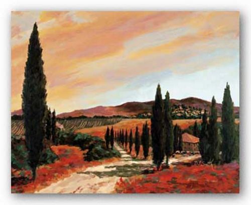 Tuscan Sunset II by D.J. Smith