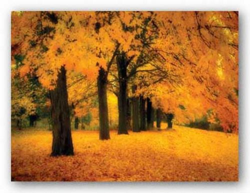 Gold Of Autumn East by M. Ellen Cocose