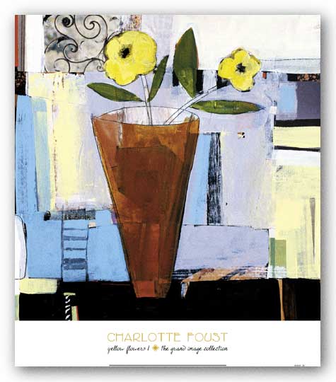 Yellow Flowers I by Charlotte Foust