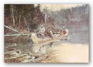 On The Flathead by Charles M. Russell