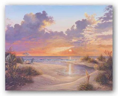 Paradise Sunset by Klaus Strubel