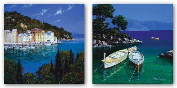 Boats and Portofino Set by Steve Thoms