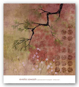 Japanese Branch Evergreen by Evelia Sowash