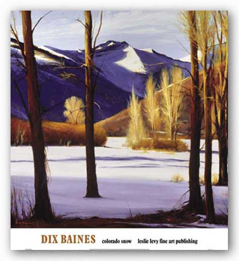Colorado Snow by Dix Baines