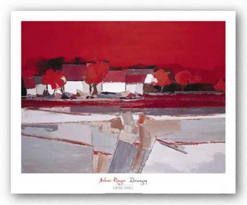 Arbres Rouges by Demagny