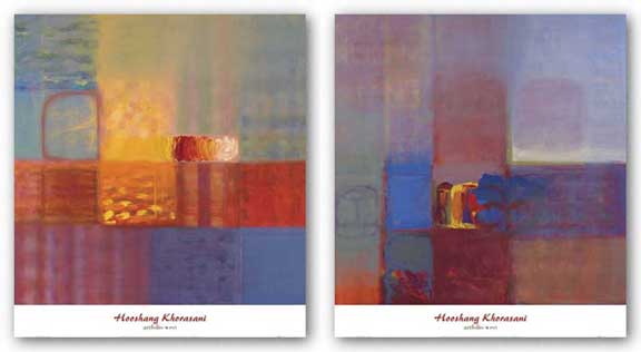 Luminescence #2b and #3a Set by Hooshang Khorasani