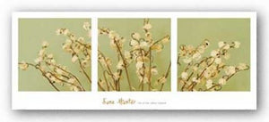Lily of the Valley Triptych by June Hunter