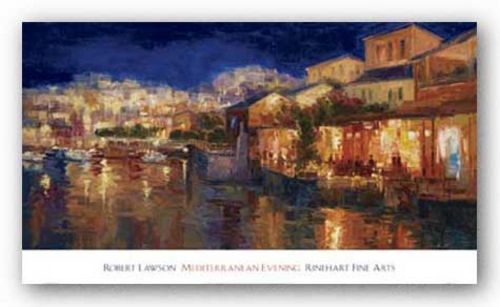 Mediterranean Evening by Robert Lawson