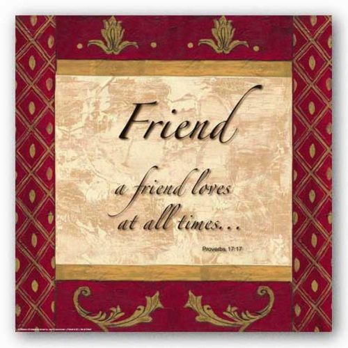 Words to Live By - Traditional - Friend by Debbie DeWitt