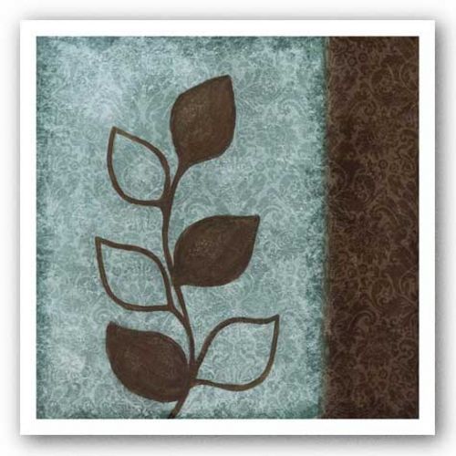 Brown Leaves I by Kristin Emery