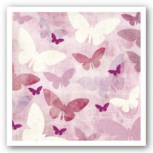 Butterflies Pink IV by Kristin Emery