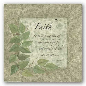 Words To Live By - Vine: Faith by Maria Girardi