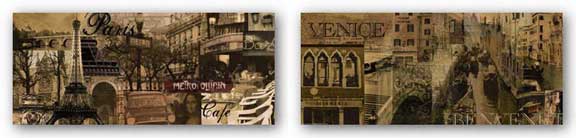 Venice and Paris Set by Marilu Windvand