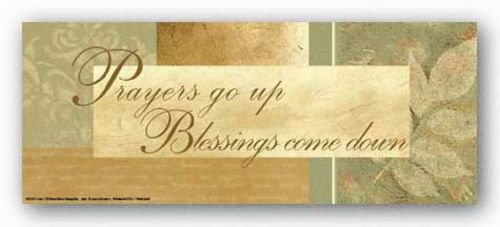 Words To Live By - Leaf: Prayers go up by Marilu Windvand