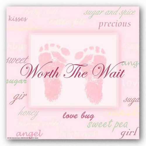 Words To Live By Kids: Worth the Wait (Girl) by Marilu Windvand