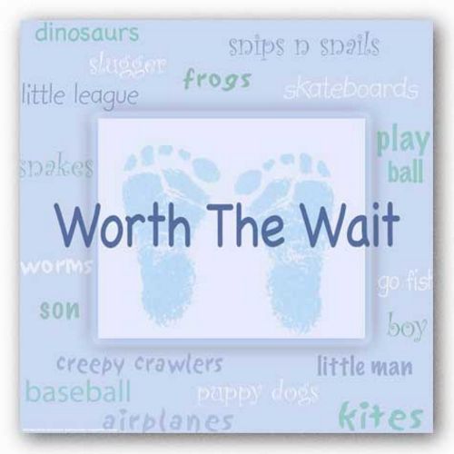 Words To Live By Kids: Worth the Wait (Boy) by Marilu Windvand