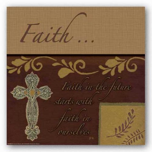 Words To Live By - Cross: Faith In The Future by Marilu Windvand