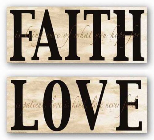 Faith and Love Set by Marilu Windvand