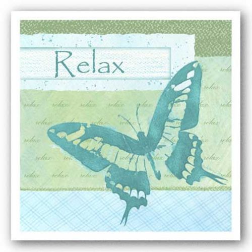Relax with Butterfly by Robin Davis