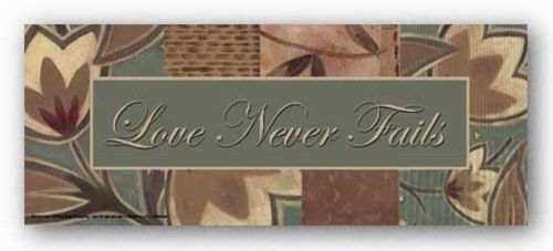 Tapestry Flowers: Love Never Fails by Sara Anderson
