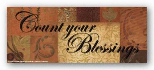 Words To Live By Patchwork: Count your Blessings by Smith-Haynes
