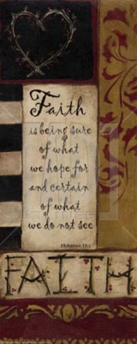 Faith is being sure by Smith-Haynes