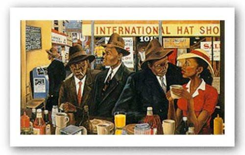 Monday Morning on Commerce Street by Ernest Watson
