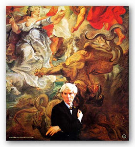 Portrait of Andy Warhol by Hans Namuth