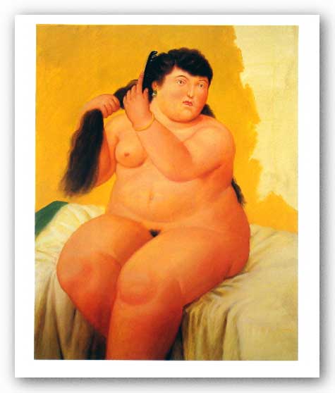 Nude by Fernando Botero