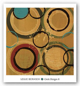 Circle Designs II by Leslie Bernsen