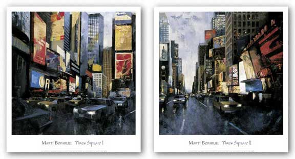 Times Square Set by Marti Bofarull