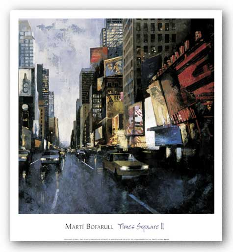 Times Square II by Marti Bofarull