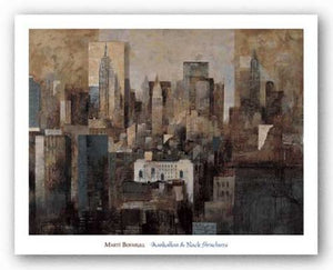 Manhattan and Black Structures by Marti Bofarull