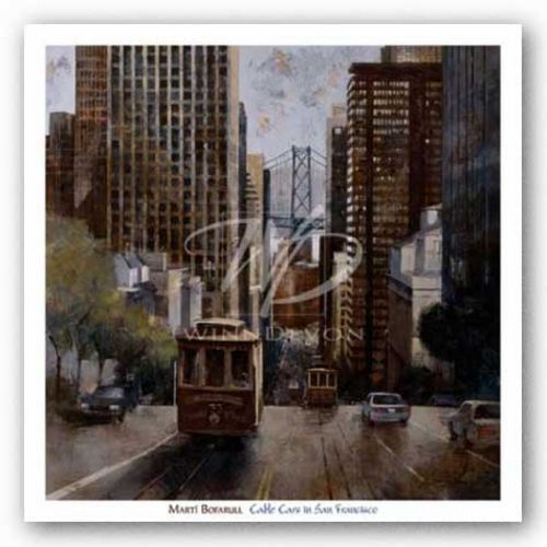 Cable Cars in San Francisco by Marti Bofarull