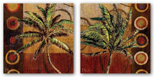 Contemporary Palm Set by Paul Brent
