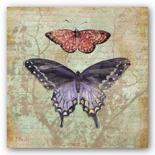 Vintage Butterflies IV by Paul Brent