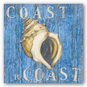 Coastal USA Conch - Coast to Coast by Paul Brent