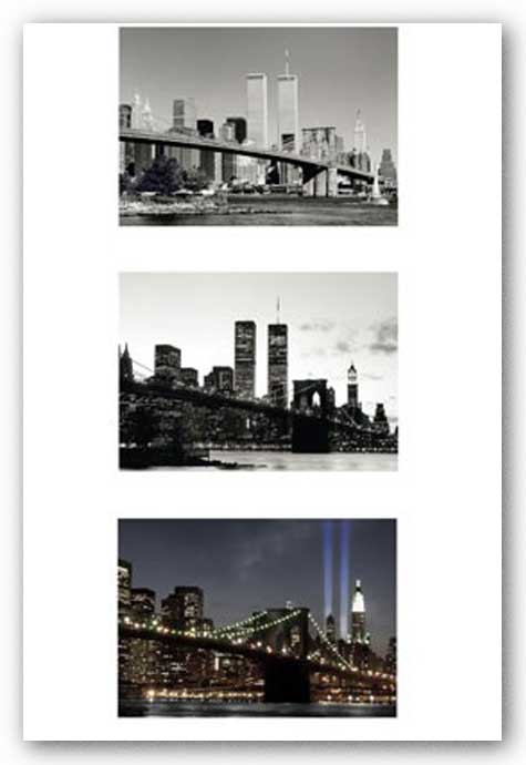 WTC Memorial Triptych by Igor Maloratsky