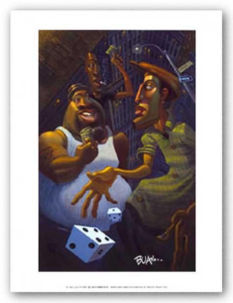 Green Street (mini) by Justin Bua