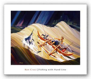 Fishing with Hand Line by Ron Croci