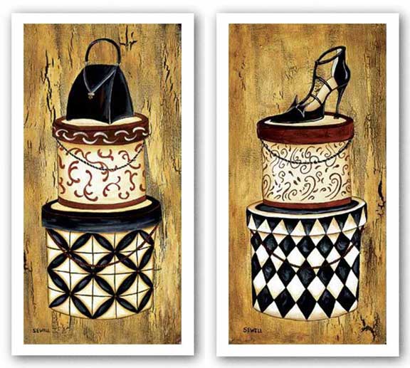 Vintage Hat Box Set by Krista Sewell