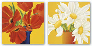 Sunny Daisies and Sunny Tulips Set by Sarah Horsfall